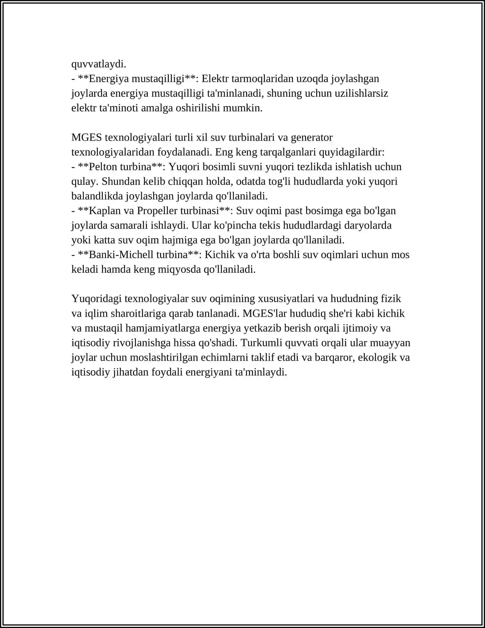 Mikro Gidroelektr Stansiyalar 4