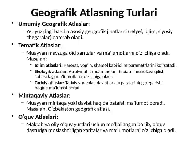 Geografik Atlas 4
