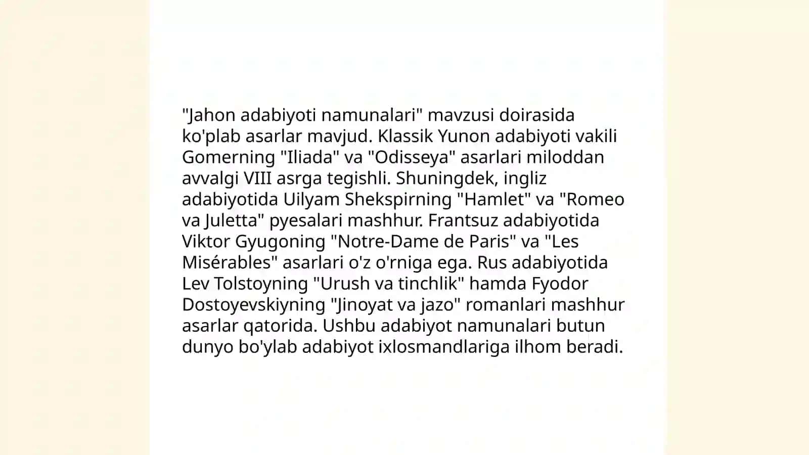 Adabiyot Darslarini Loyihalashtirish 4