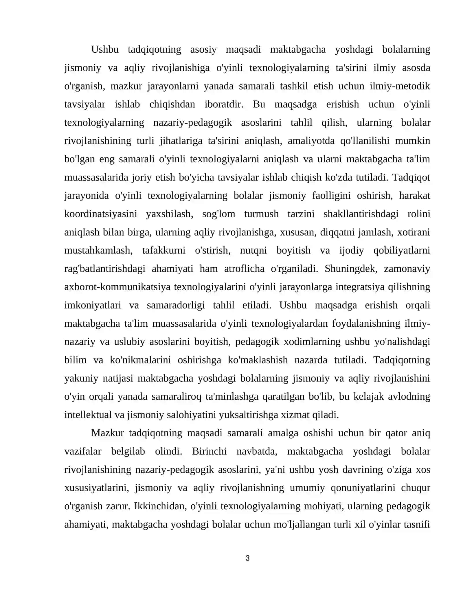 Maktabgacha yoshdagi bolalarni jismoniy va aqliy rivojlantirishda o'yinli texnologiyalarning o'rni 4