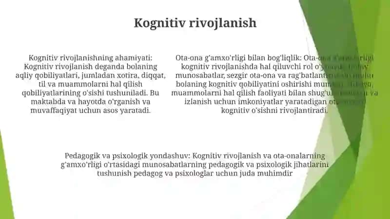 Oilada SogʻLom Bola Tarbiyalashdagi OʻZaro Munosabatlarning Pedagogik Psixologik Munosabatlari 4