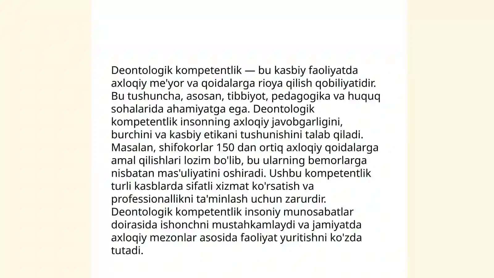 Pedagogik deontologiya va kompetentlik fanning maqsadi va vazifalari 4