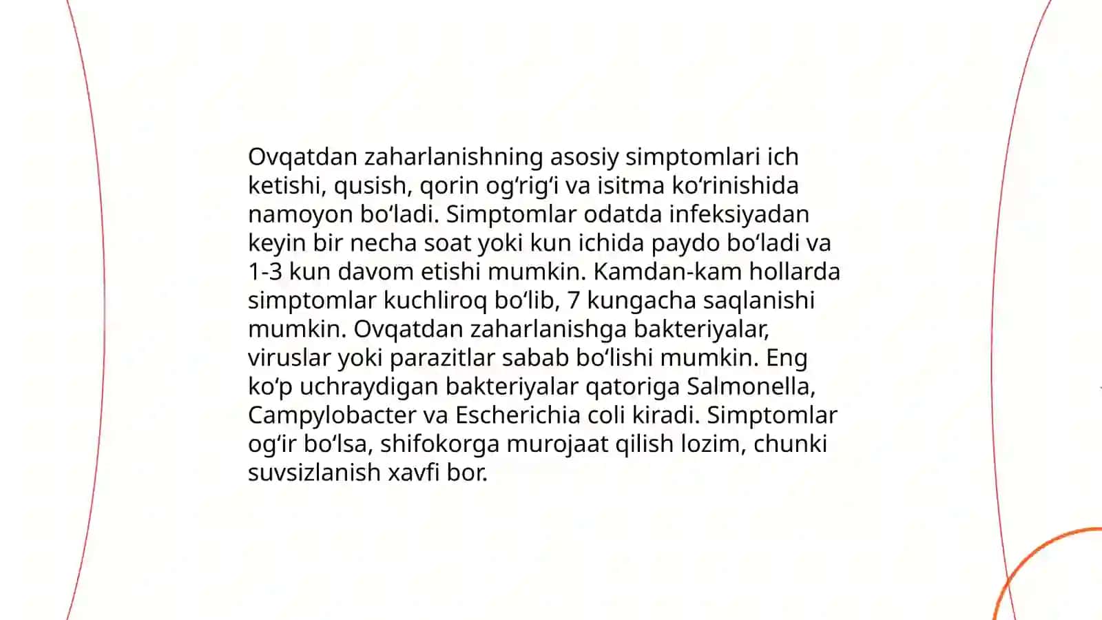 Ovqatdan zaharlanish va uning profilaktikasi 4