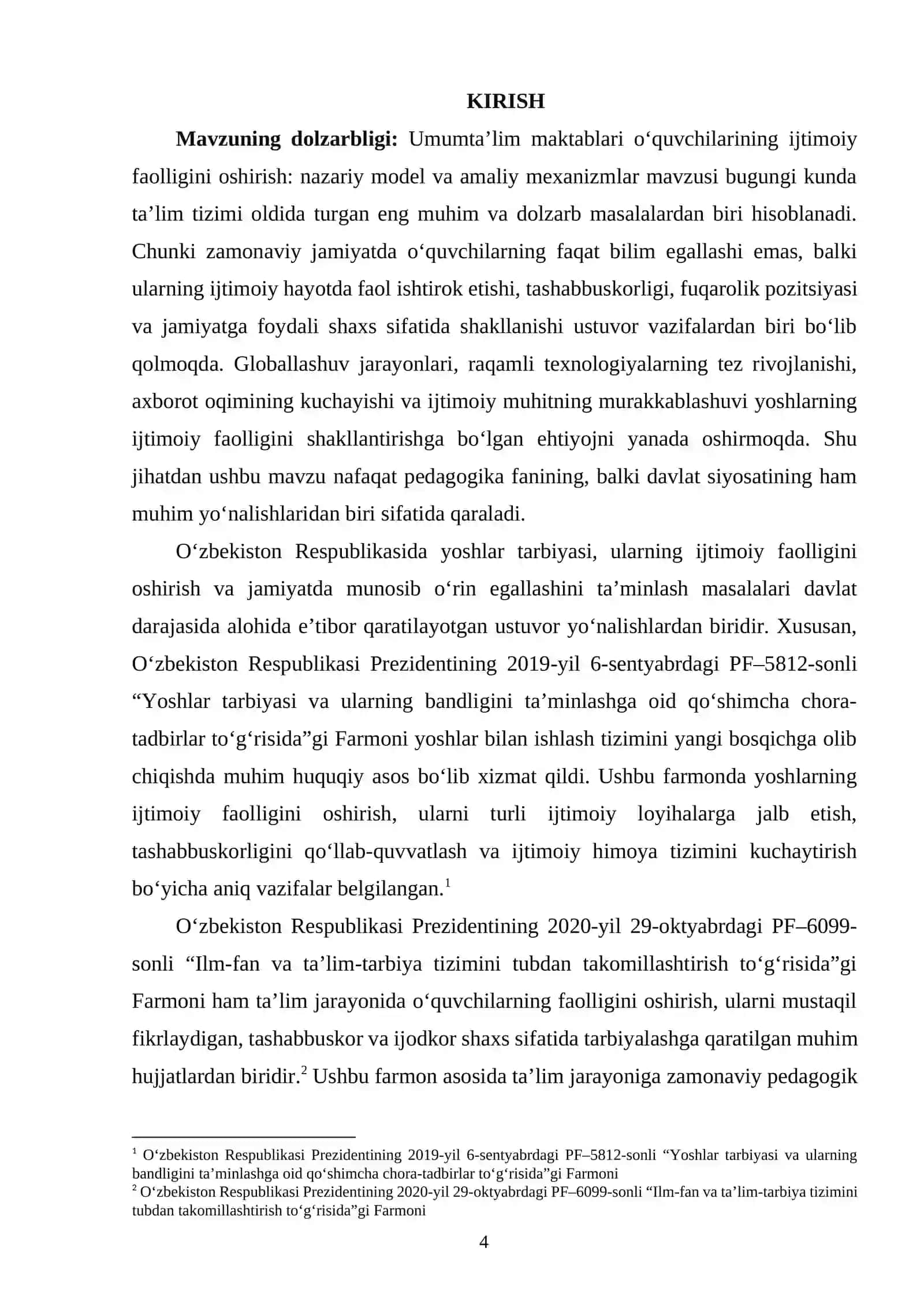 Umumta'lim maktablari o'quvchilarining ijtimoiy faolligini oshirish: nazariy model va amaliy mexanizmlar 4