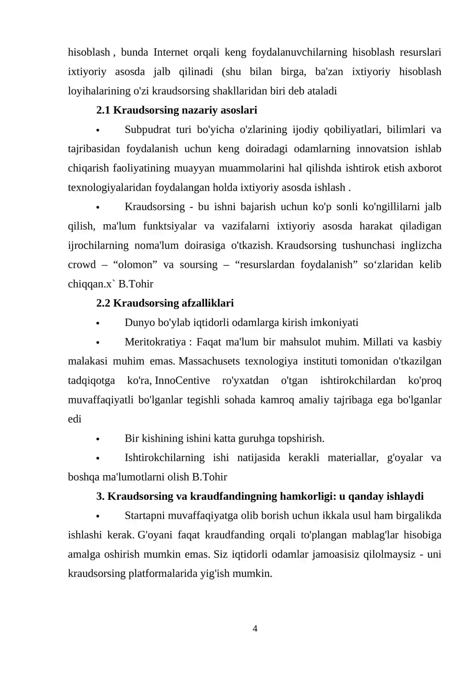 Zamonaviy kompaniyalar biznes modelida kraudsorsing va kraudfanding texnologiyalarining xususiyatlari 4