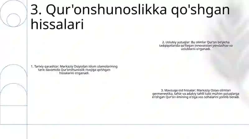 Yurtimiz Allomalarining Islom Ilmlariga QoʻShgan Hissalari 4