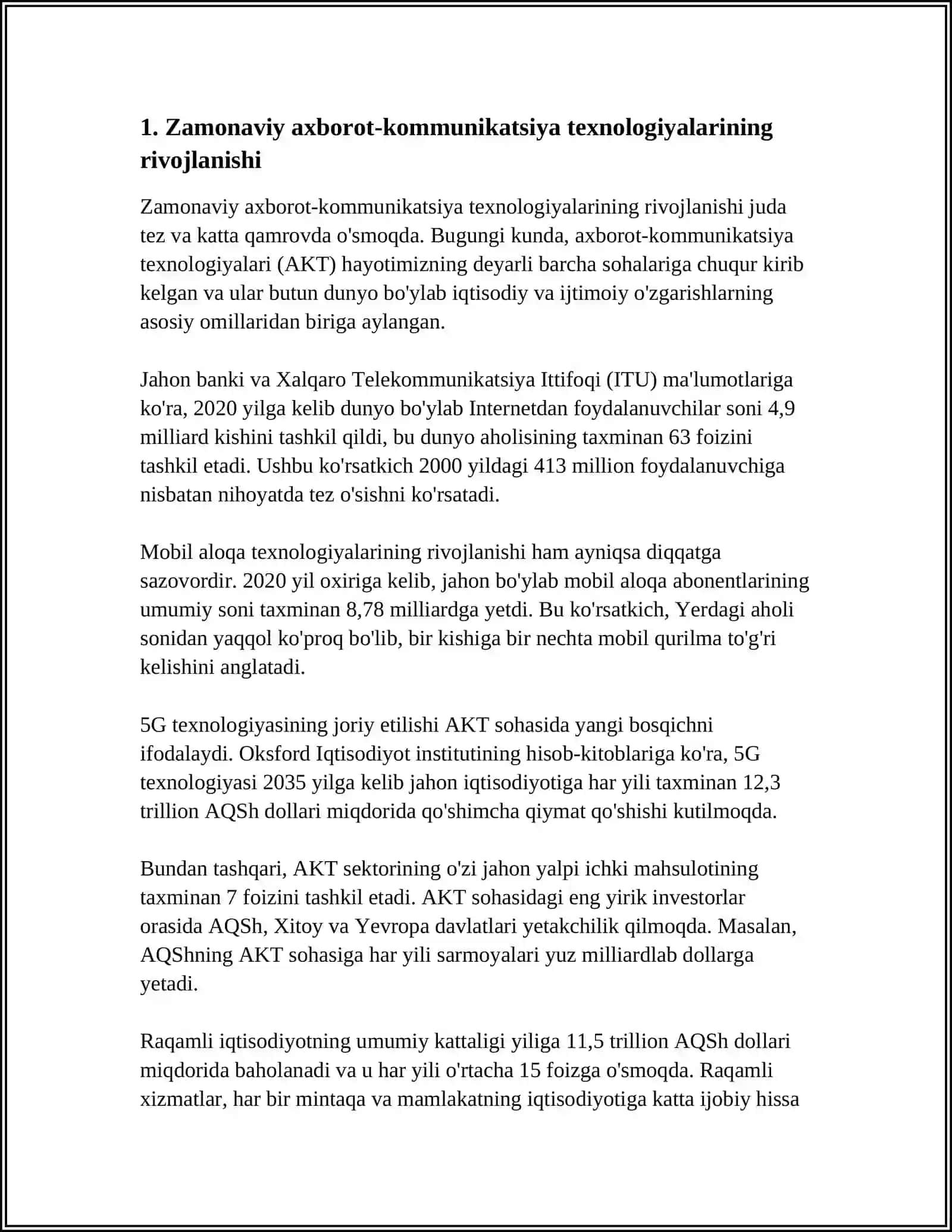 ZAMONAVIY AXBOROT- KOMMUNIKATSIYA TEXNOLOGIYALARI VA ULARNING DIDAKTIK IMKONIYATLARI 4