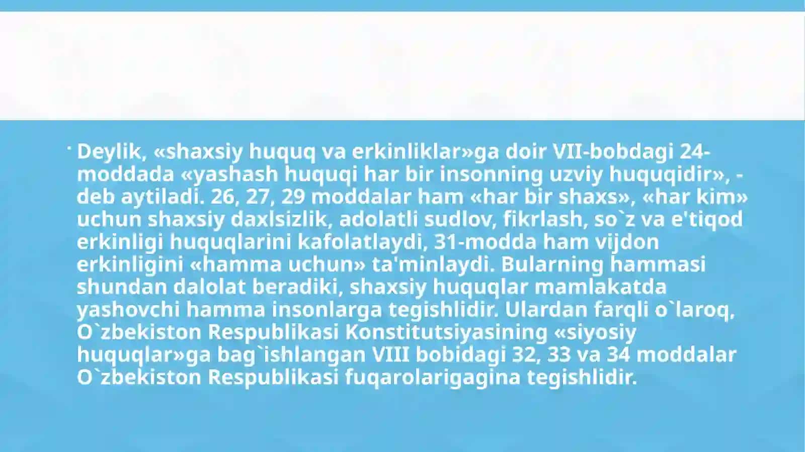 Siyosiy xuquqlarning tarkibi, tushunchasi va turlari 4