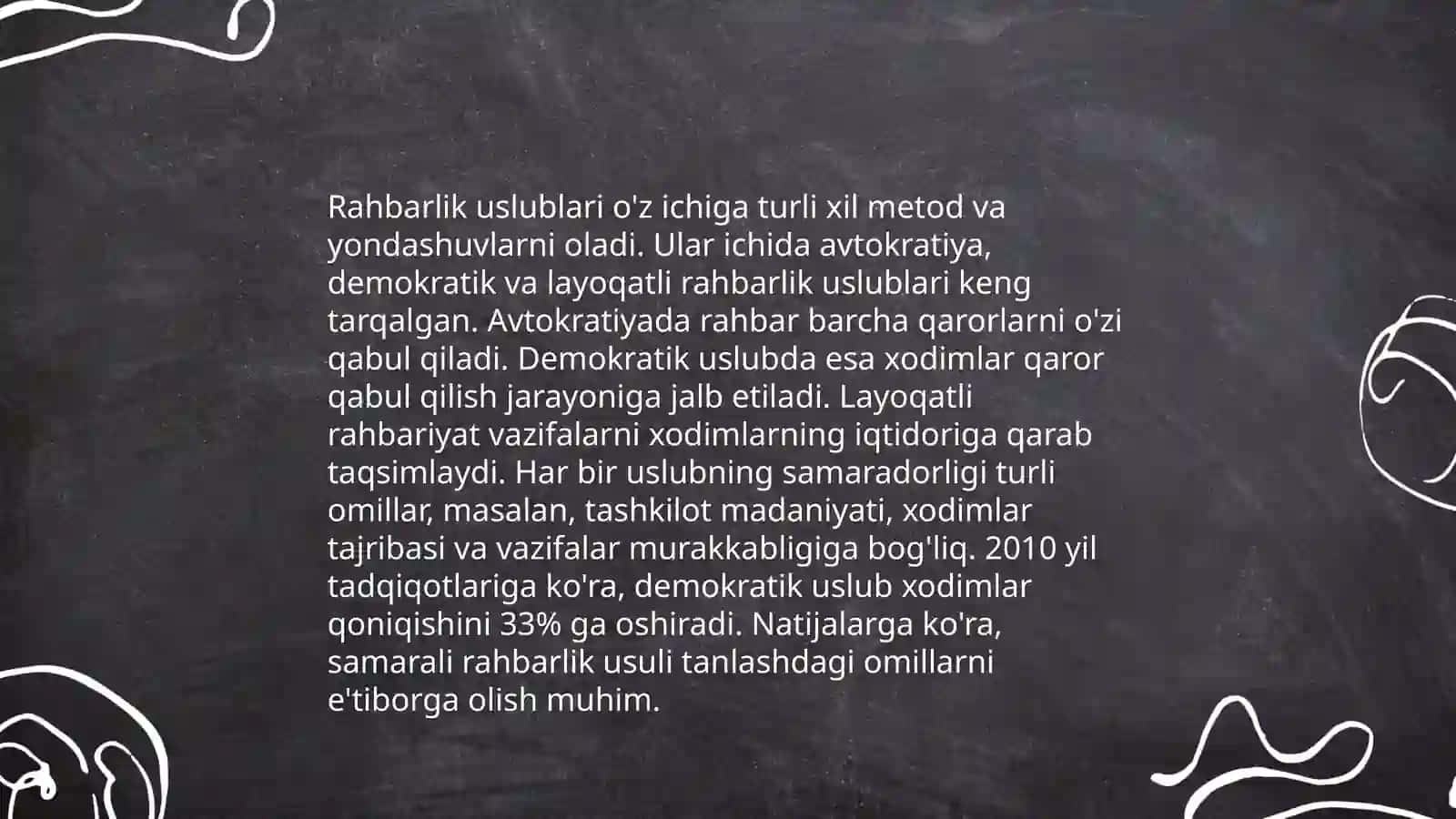 Boshqaruv mehnatini tashkil qilish 4