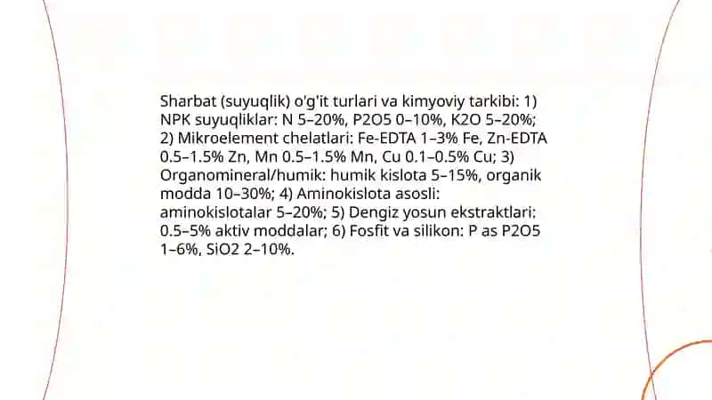 Sharbat usulida suğorish 4