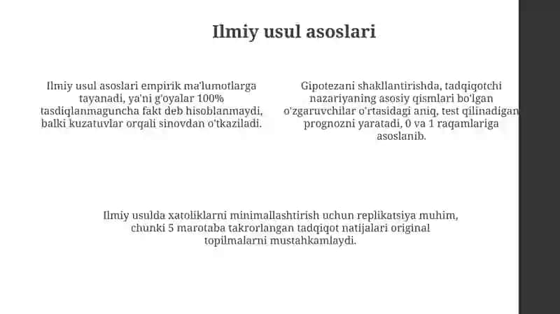 Psixologiya fanining tadqiqot usullari 4