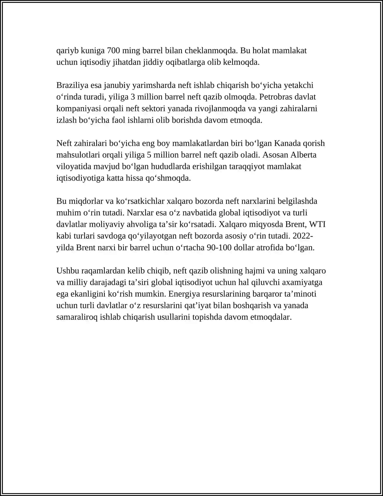 REFERAT Mavzu: ONG 4