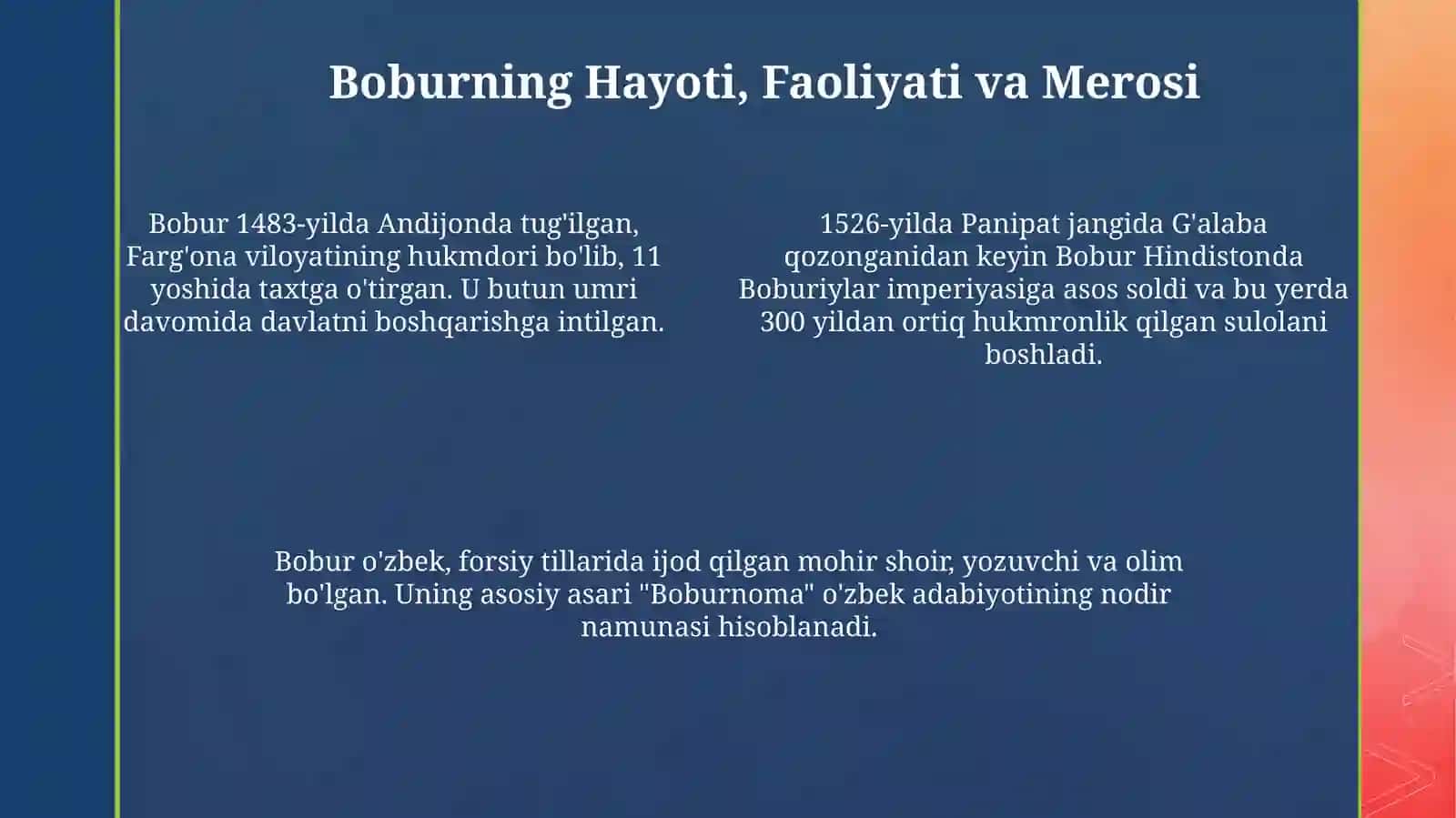 Boburnoma 4