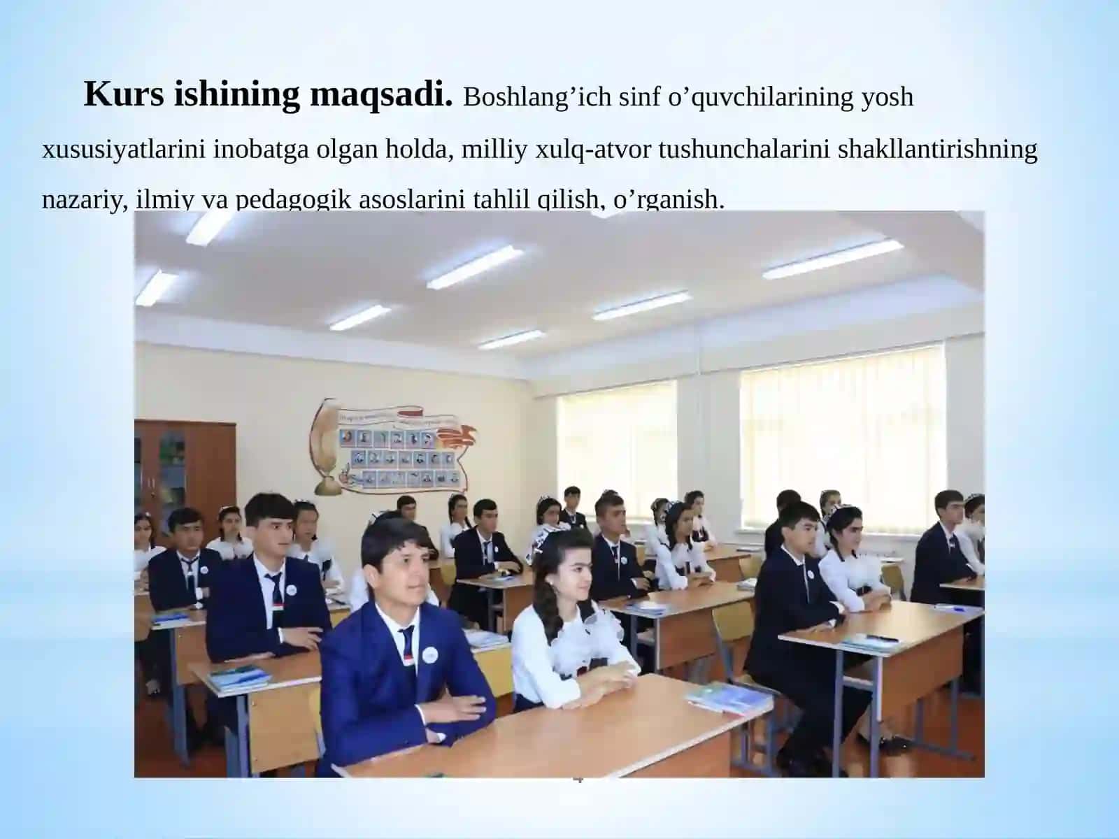 Tarbiyaviy ishlar jarayonida Mirzo Ulug’bek ma’naviy merosining tutgan o’rni 4