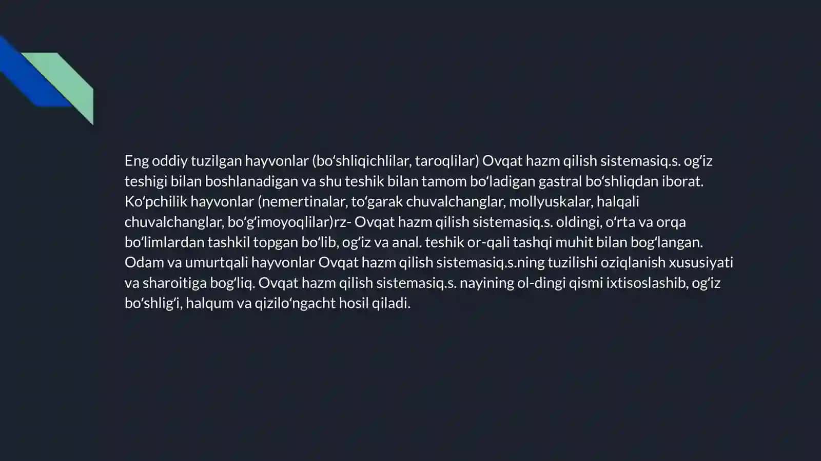 Ovqat hazm qilish tizimi 4