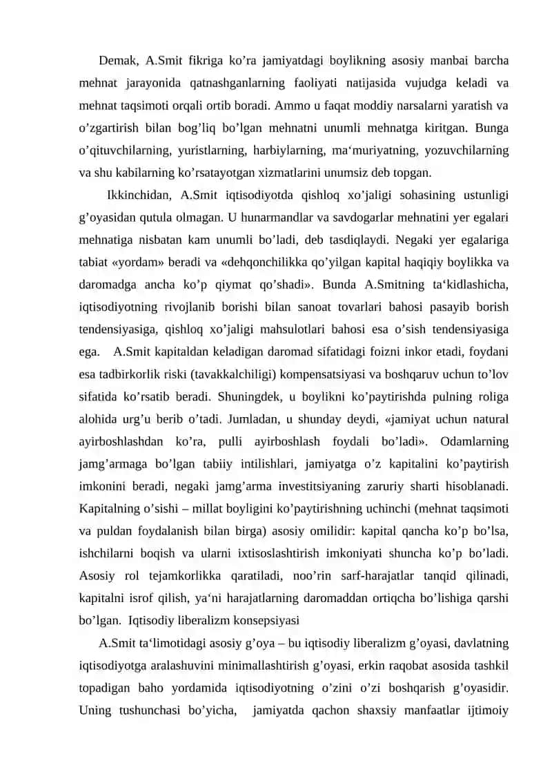 Klassik iqtisodiy maktabga muqobil g’oyalarning mohiyati 4
