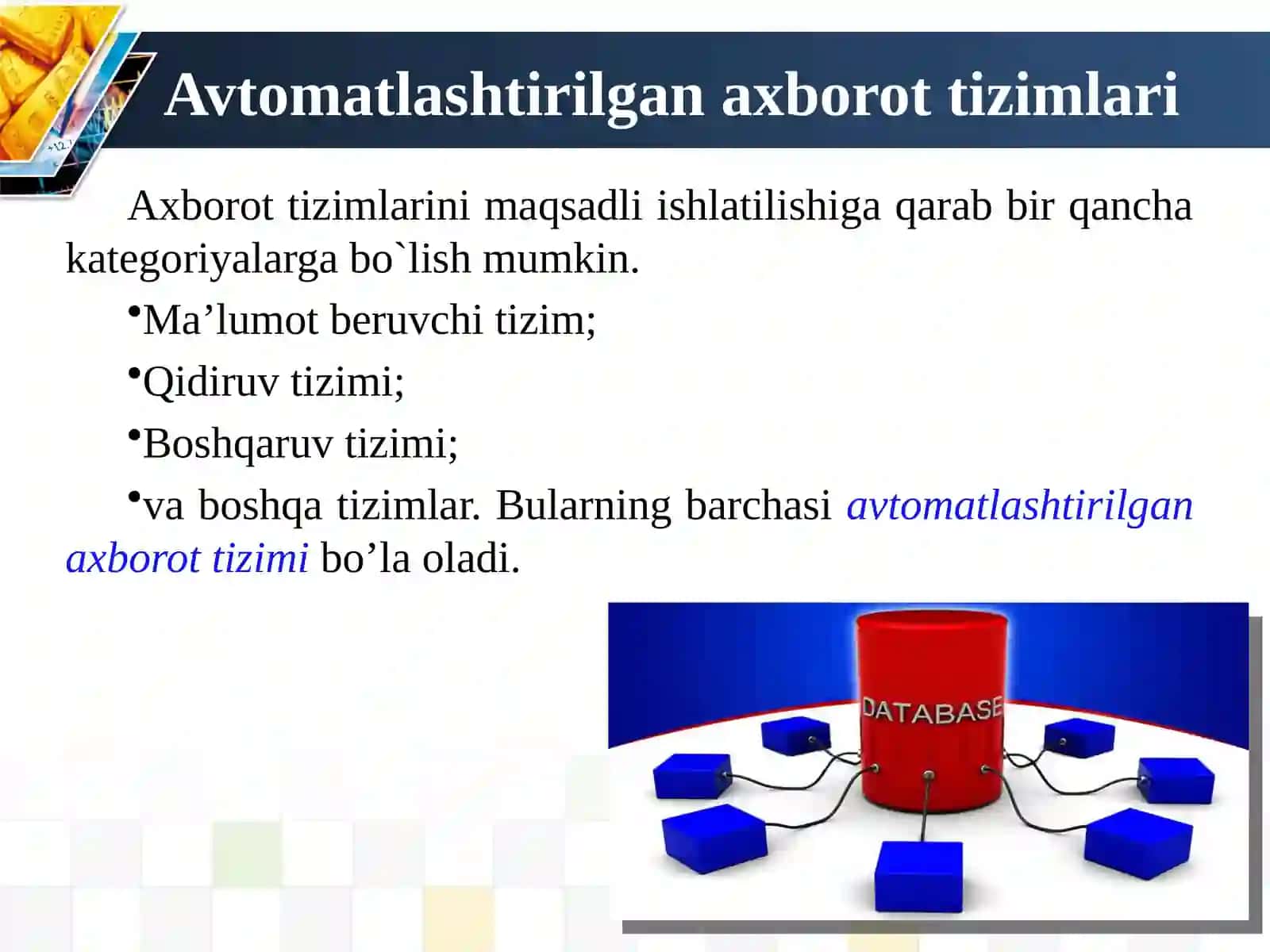 Ma’lumotlar bazasi 4
