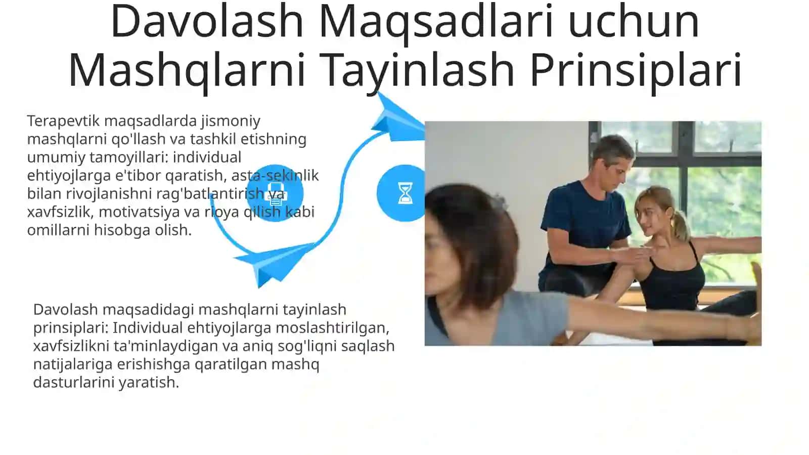 Jismoniy tarbiya savolash uslubining ahamiyati. Jismoniy mashqlarning davolash maqsadida qoʻllashning va tashkiklashtirishni umumiy asoslari 4