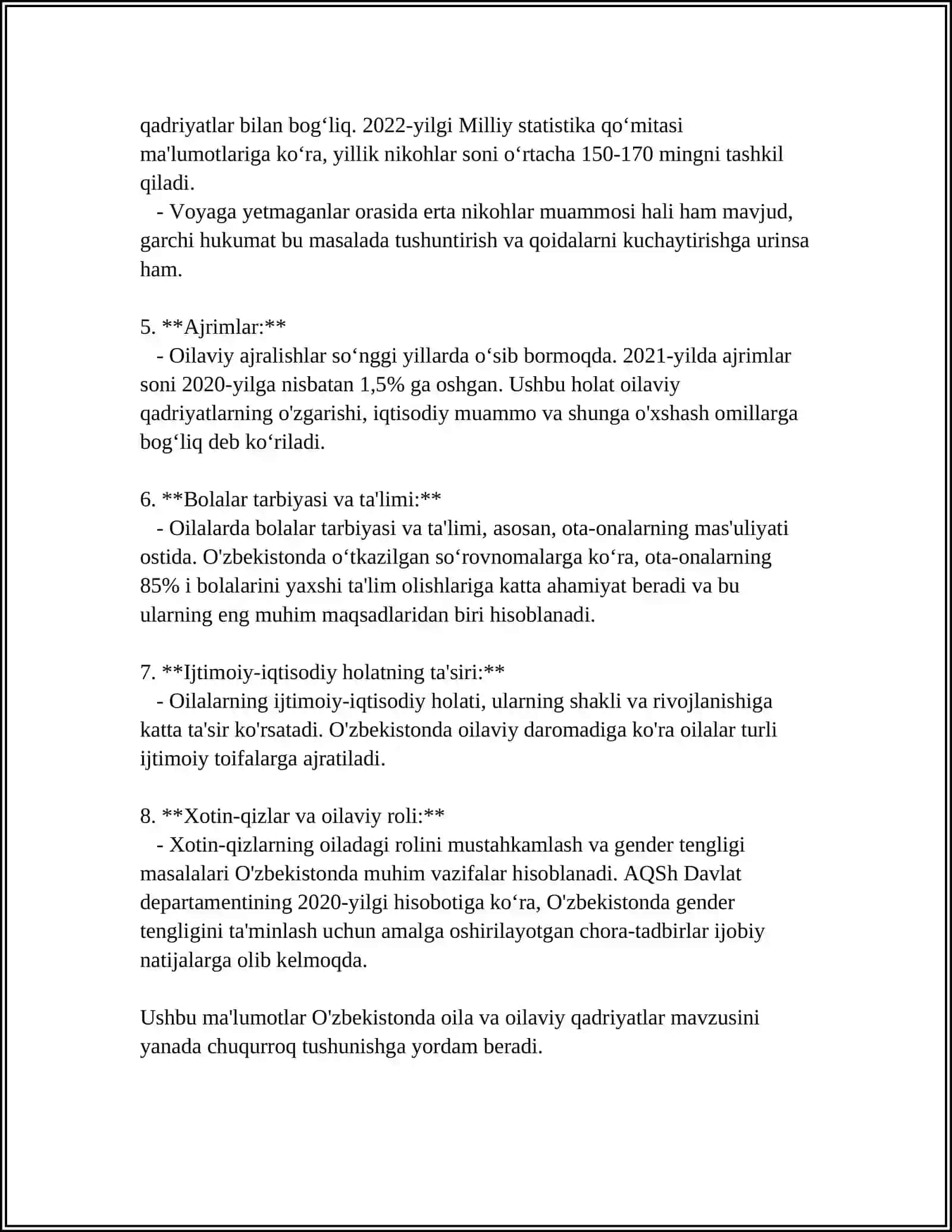 ÔZBEK XALQ MAQOLLARINI TÓPLASH VA MAZMUNINI SHARHLAB TAHLIL QILISH 4