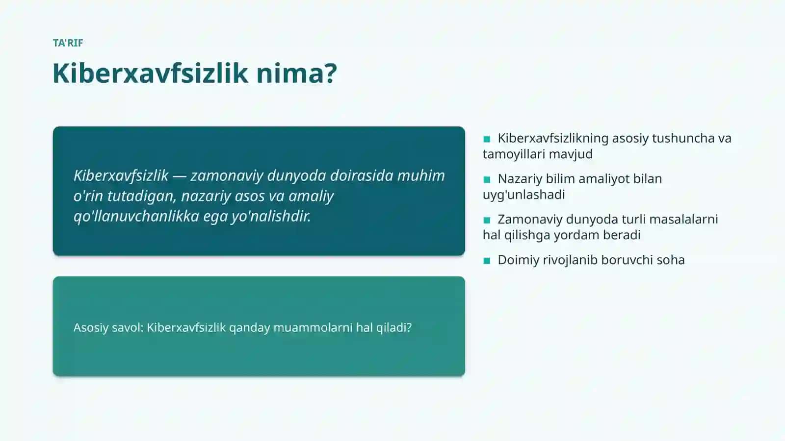 Kiberxavfsizlik 4