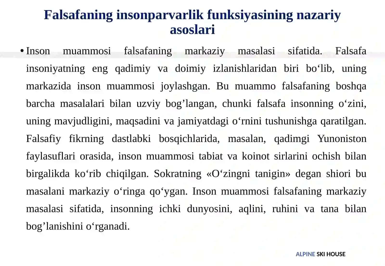 Falsafaninginson parvarlik funksiyasi va shaxsiy kimyog'i ta'siri 4