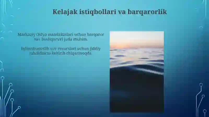 Suv boshqaruvi va hamkorlik strategiyasi 4
