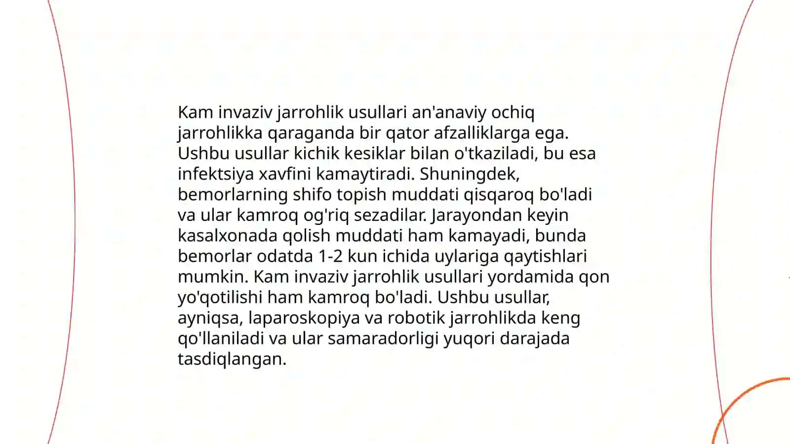 Jarrohlik operatsiyalar haqida tushuncha turlari kam invaziv kardio xirurgiya 4