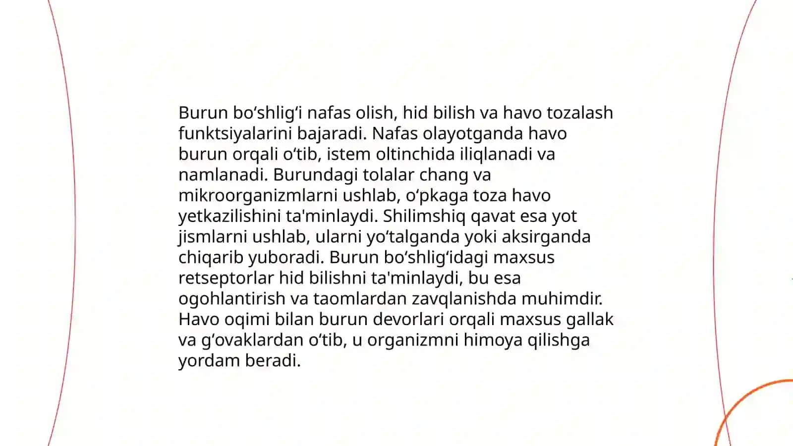 Burun boʻshligʻining tuzilishi va uning yoshga xos oʻzgarishlari 4