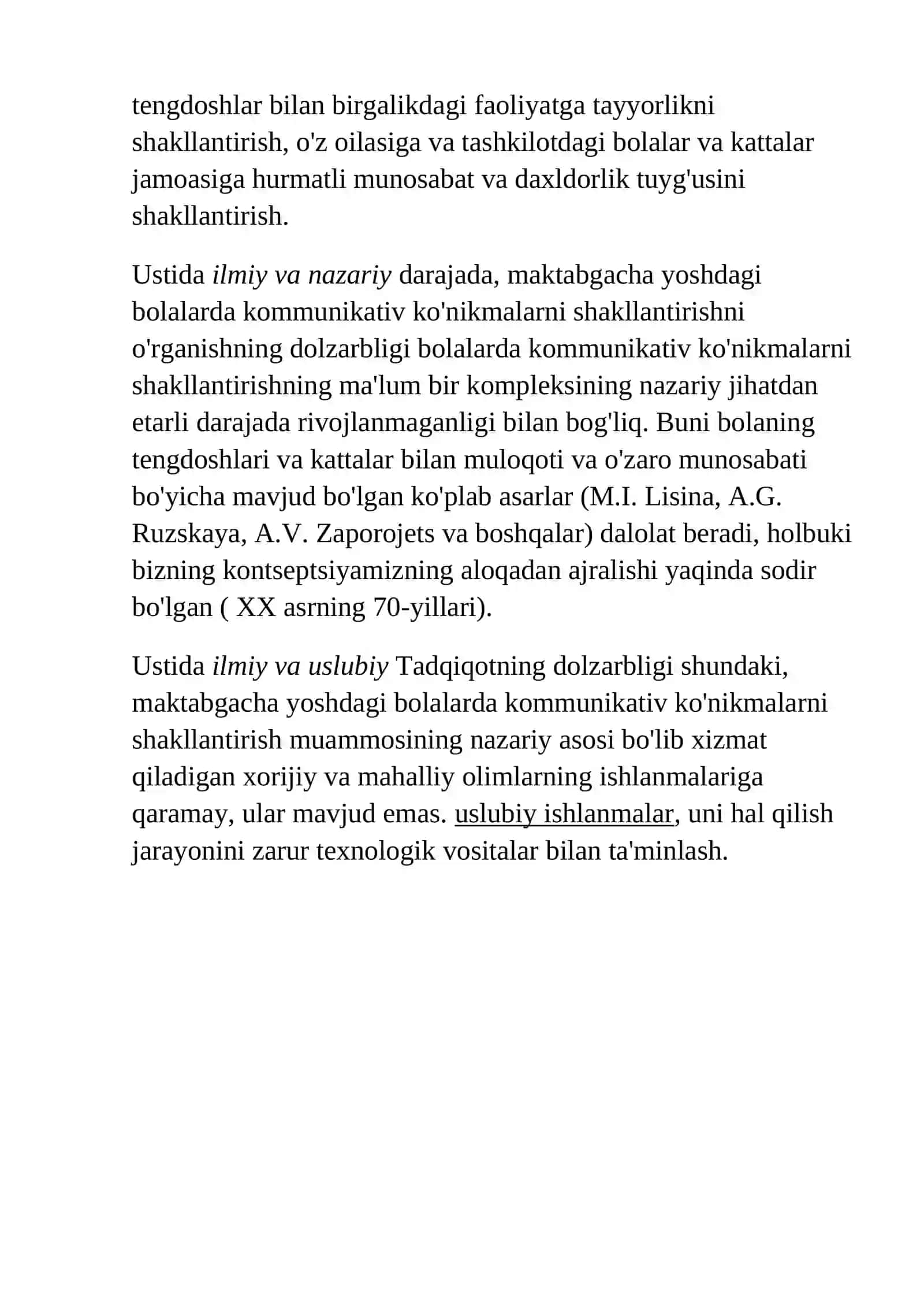 Maktab yoshidagi bolalarda muloqot ko‘nikmalari shakllanishining o‘ziga xosligi 4