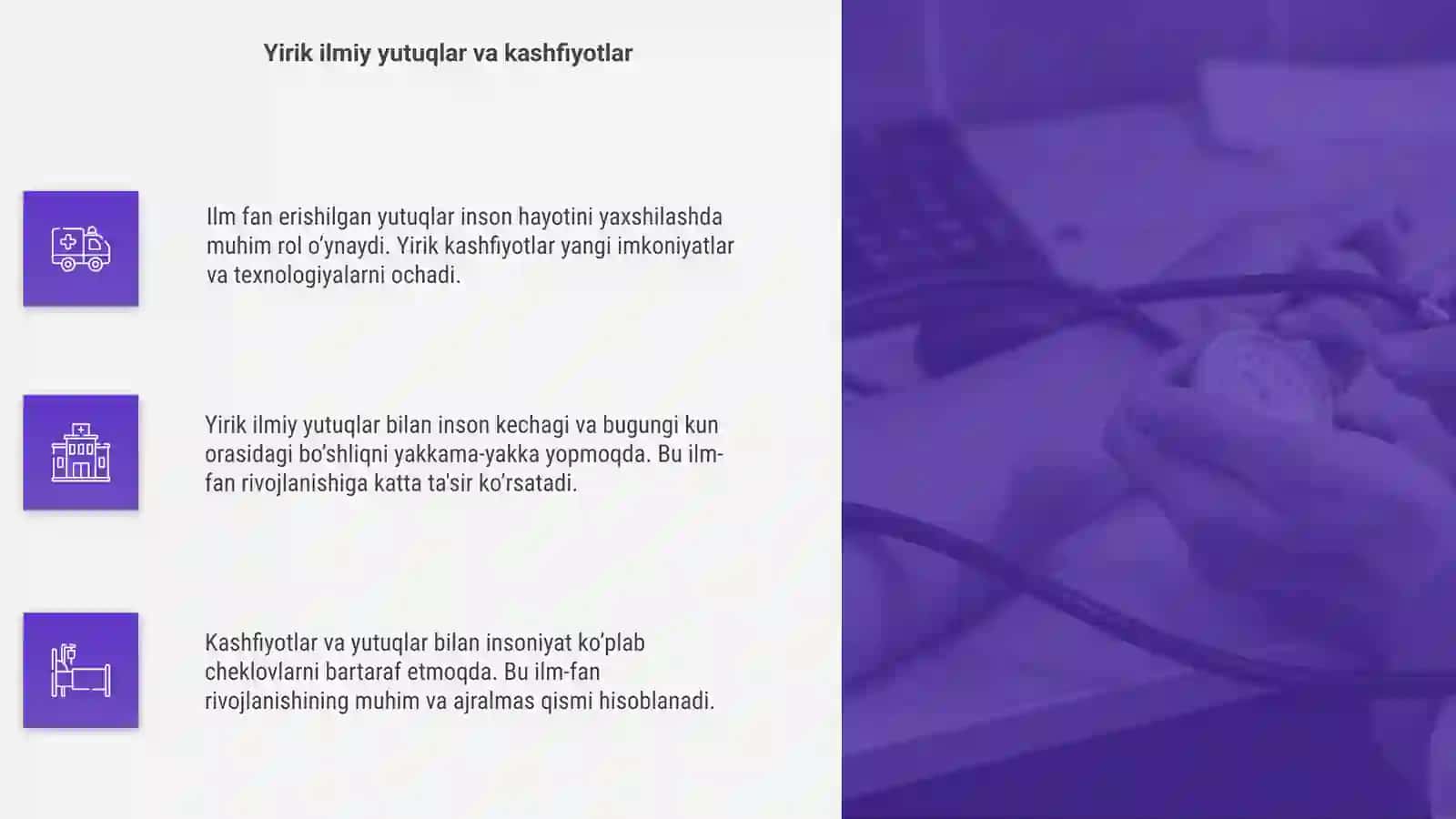 Ilm fan erishilgan yutuqlar 4