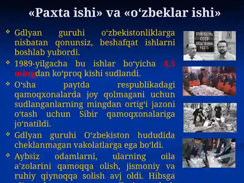 Oʻzbekistondagi Ijtimoiy-Siyosiy Jarayonlar 4