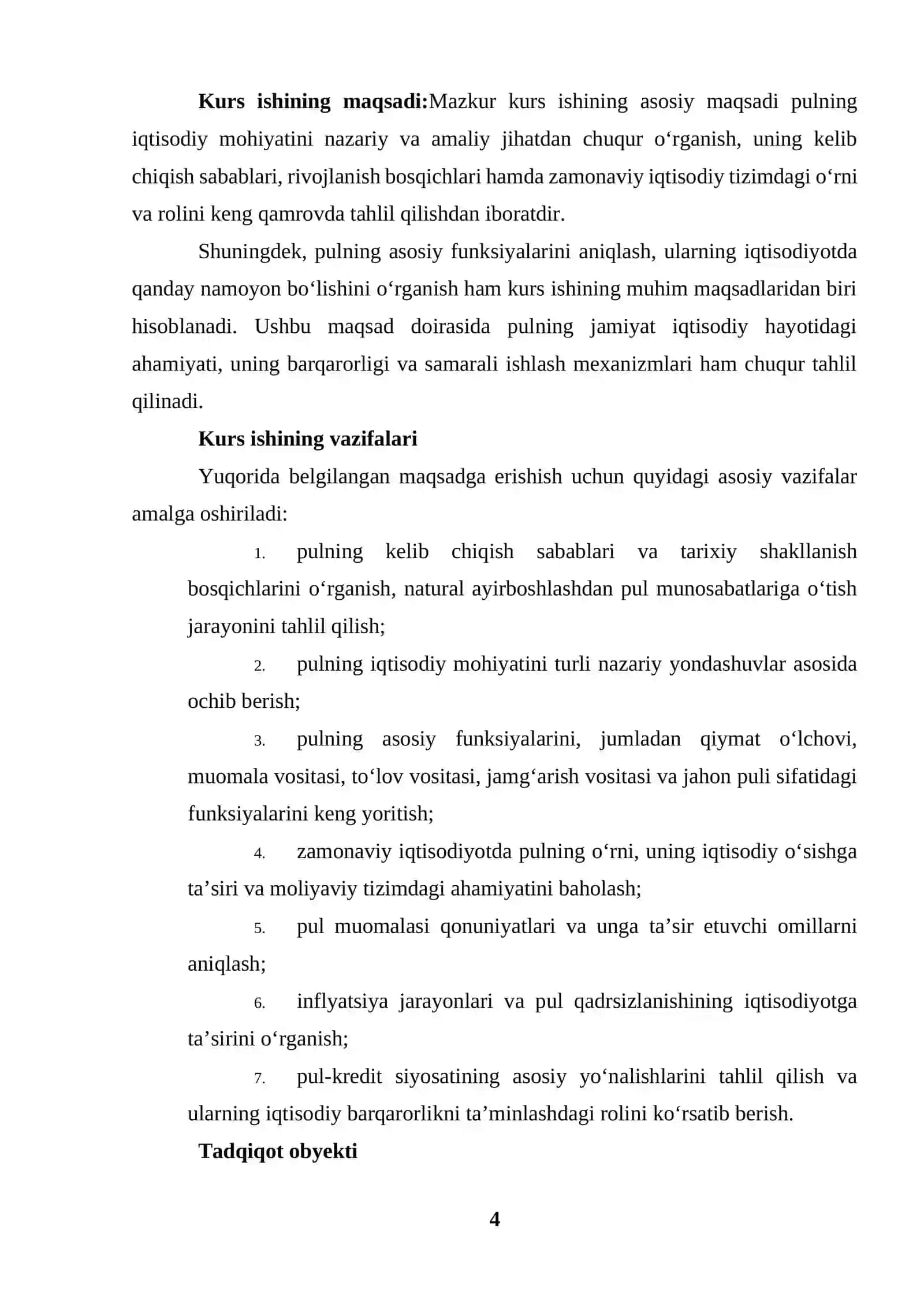 Pulning mohiyati va uning asosiy vazifalari 4