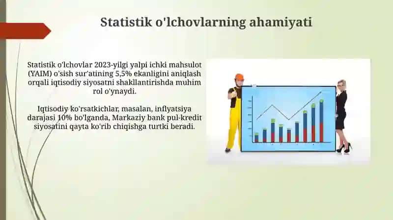Iqtisodiy skillar va ularning statistik oʻlchovlari 4