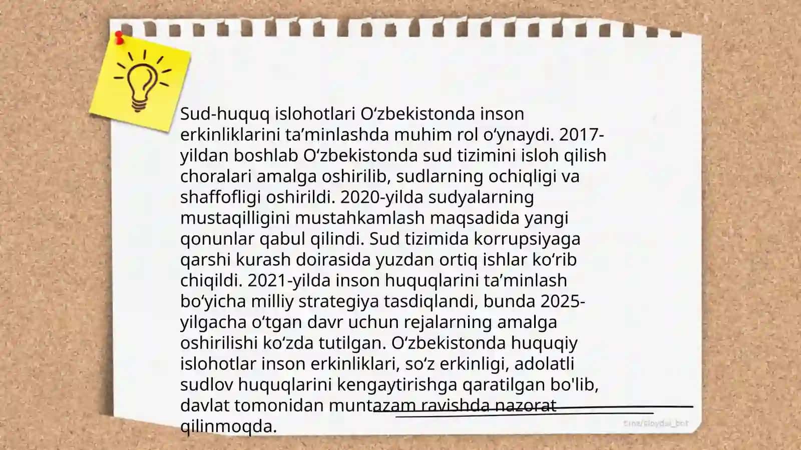 Yangi Oʻzbeksitonda inson huquqlari va erkinliklari kafolatining yaratilishi 4