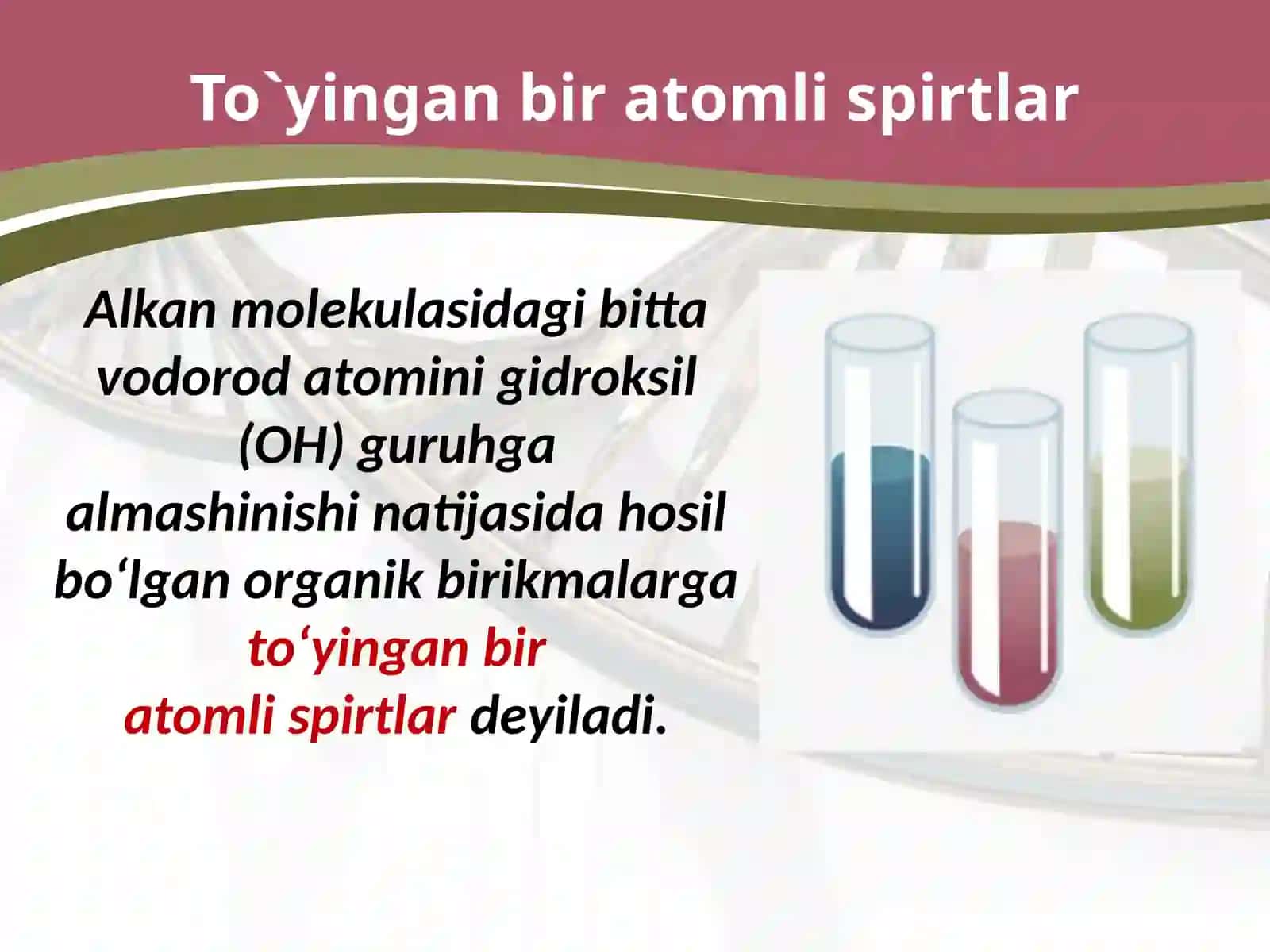 10-sinf Kimyo fanidarsligi asosida 20-mavzu 4
