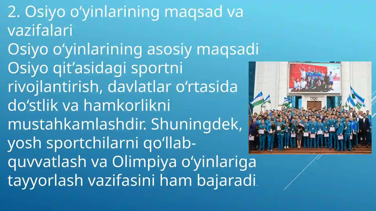 Osiyoo‘yinlari(1951–hozirgidavrgacha):REJA 4