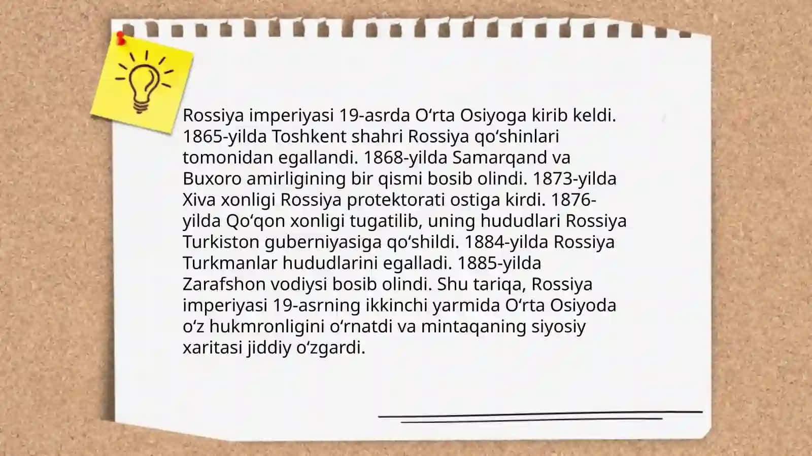 Rossiya imperiyasining oʻrta Osiyoga harbiy yurishlari 4