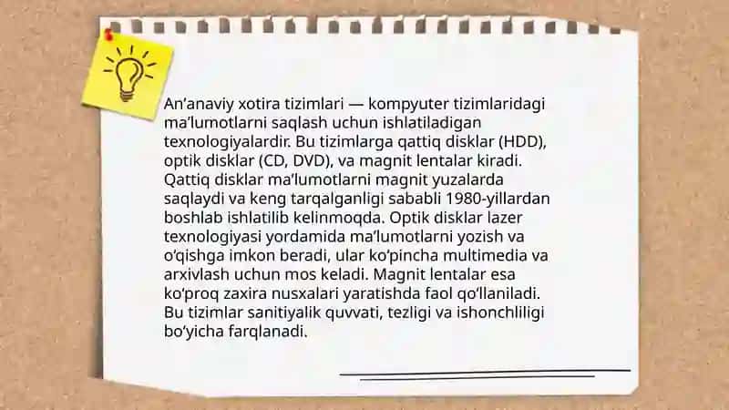 Shaxsiy kompyuterning tuzilishi va arxitekturasi 4