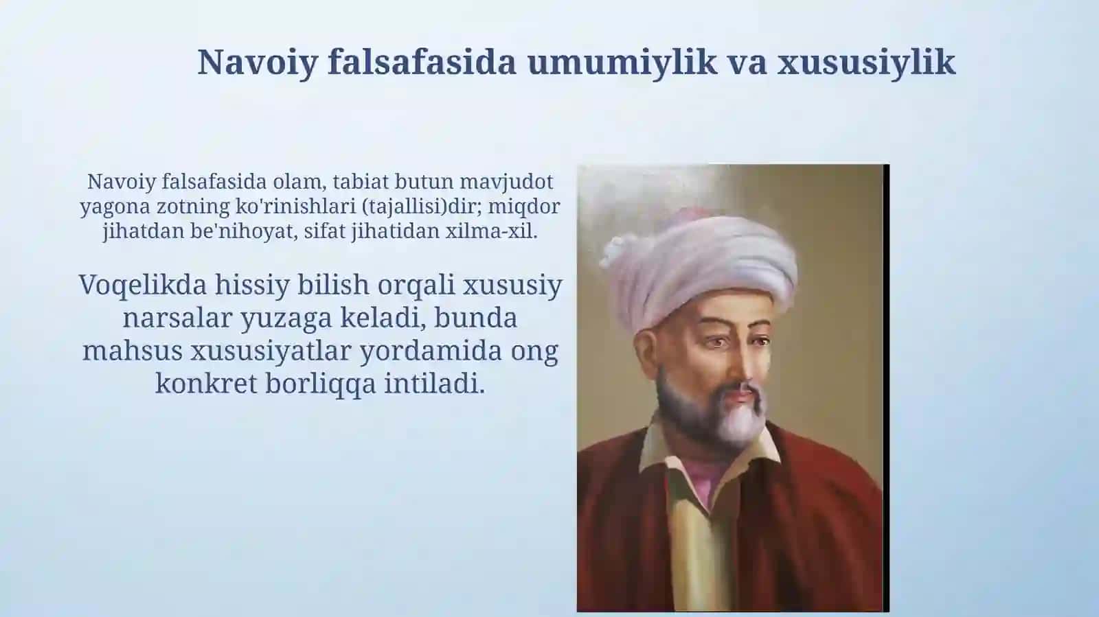 Alisher Navoiyning oʻzbek adabiy tili va oʻzbek tilshunosligi 4