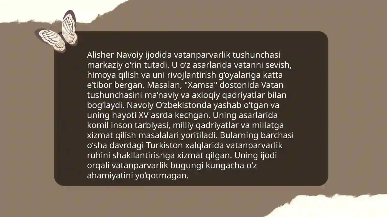 Alisher Navoiyning ruboiylarida Vatan va vatanparvarlik g‘oyalarining badiiy talqini 4