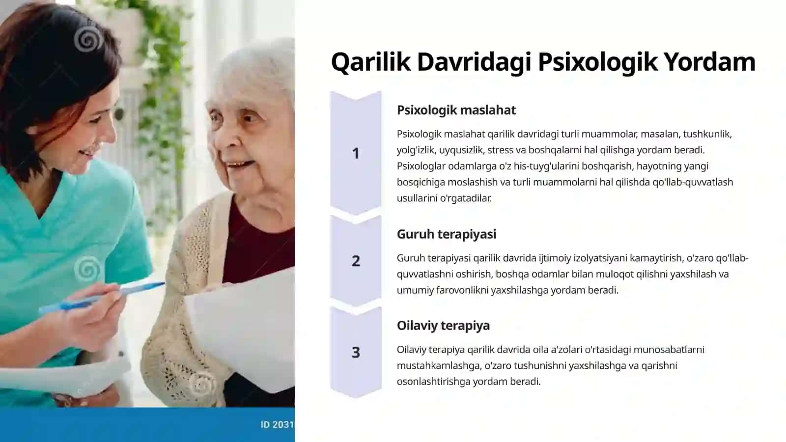 Gerontopsixologiya Qarilik davri psixologiyasi 4