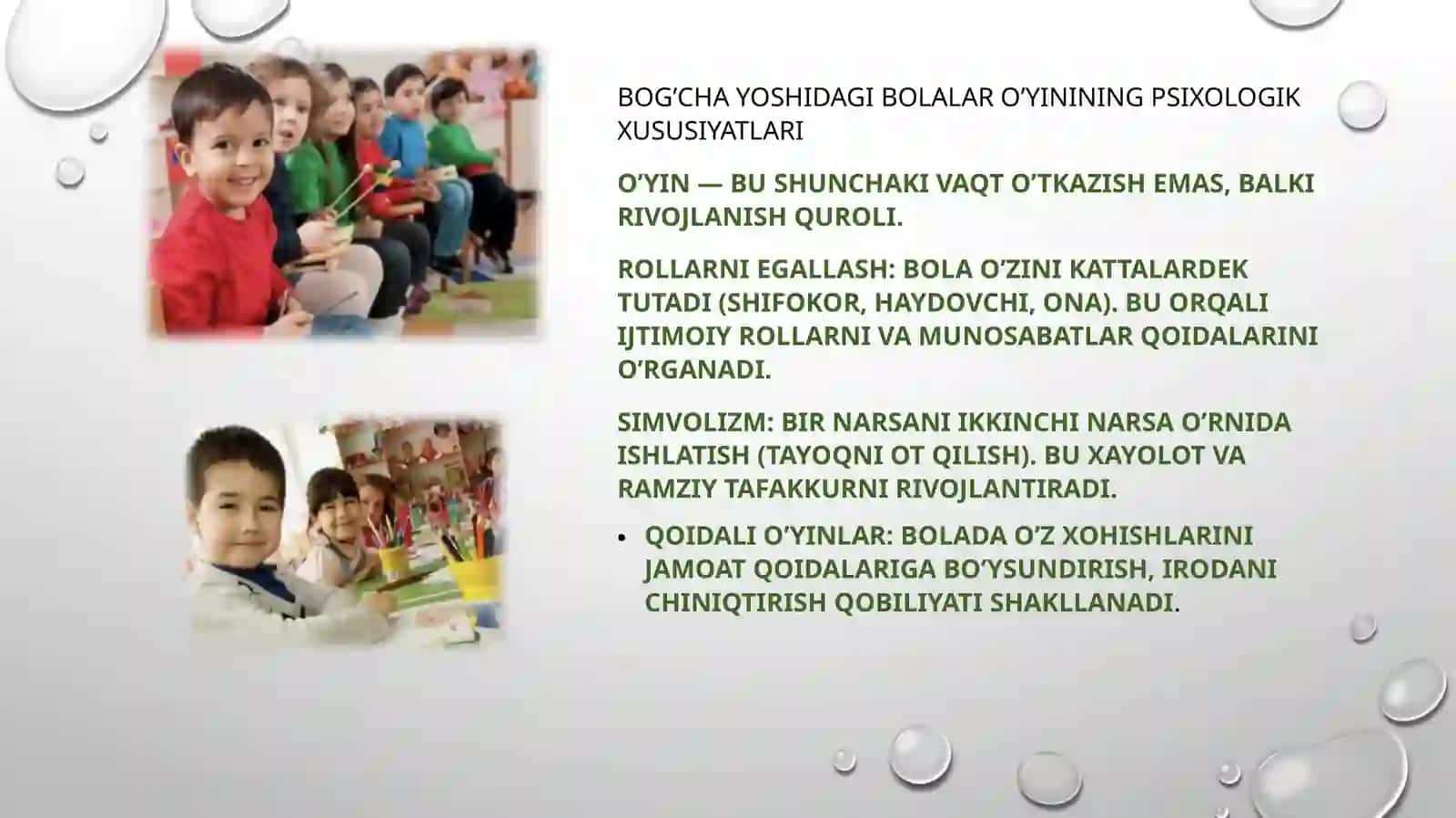 MAKTABGACHA YOSH DAVRIDA PSIXIK RIVOJLANISH XUSUSIYATLARI 4