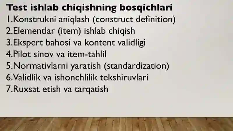 Ekspremental psixologik metodikalardan foydalanuvchilar va ishlab chiqaruvchilar uchun talablar .pptx 4
