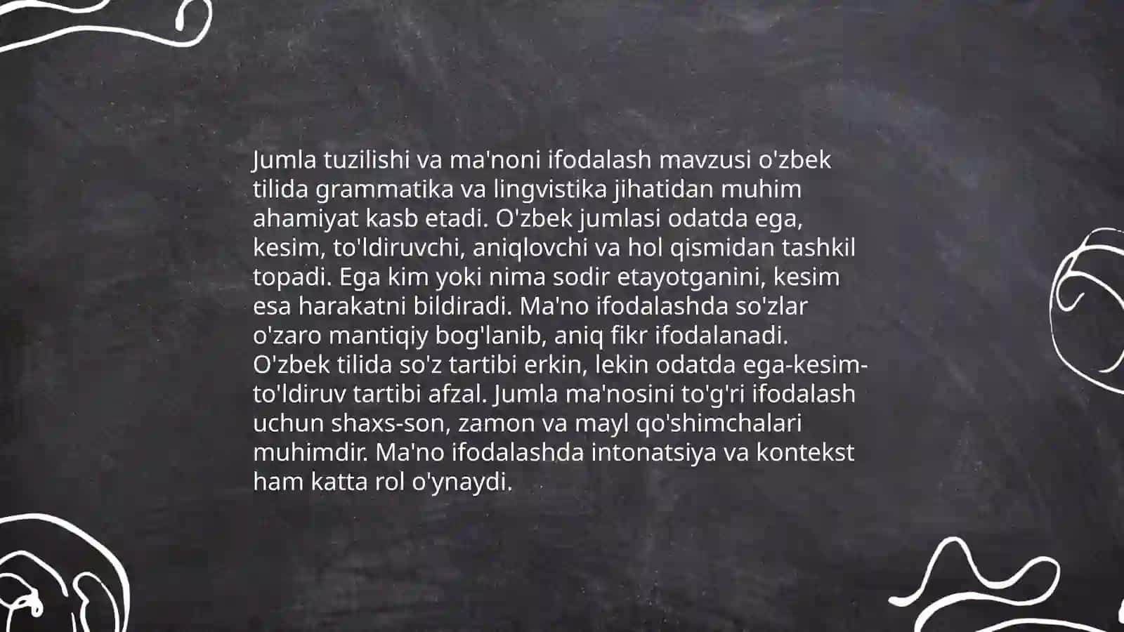 Grammatik ma'noni ifodalovchi vositalar 4