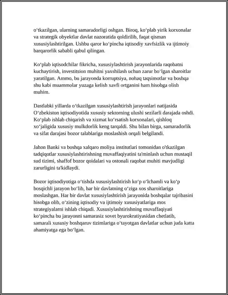 Bozor iqtisodiyotiga oʻtish 4