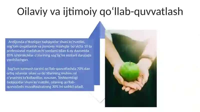 Sog'lom Turmush Tarzi Asoslari 4