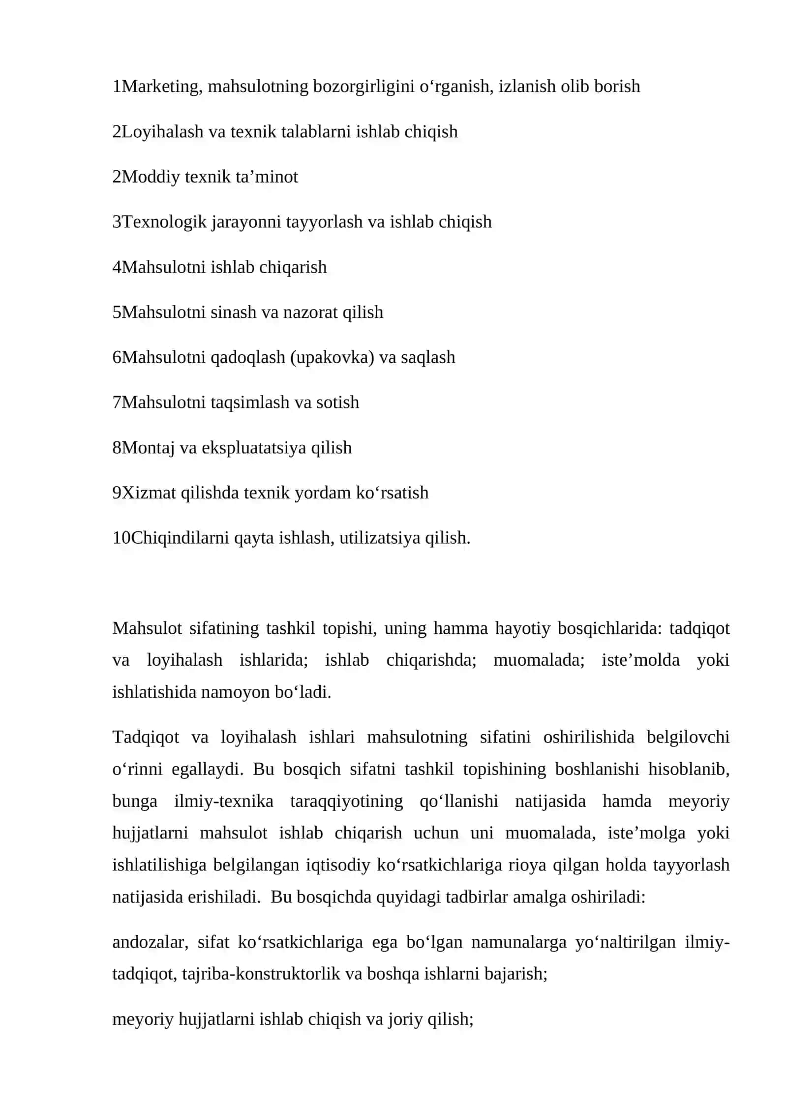 Mahsulotlar haqidagi ma’lumotlarni standartlashtirish va kodlash 4