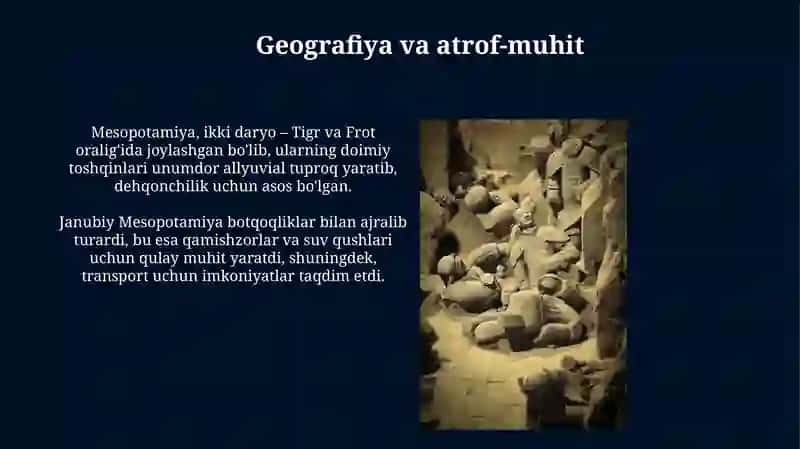 Qadimgi Mesopotamiya madaniyati 4