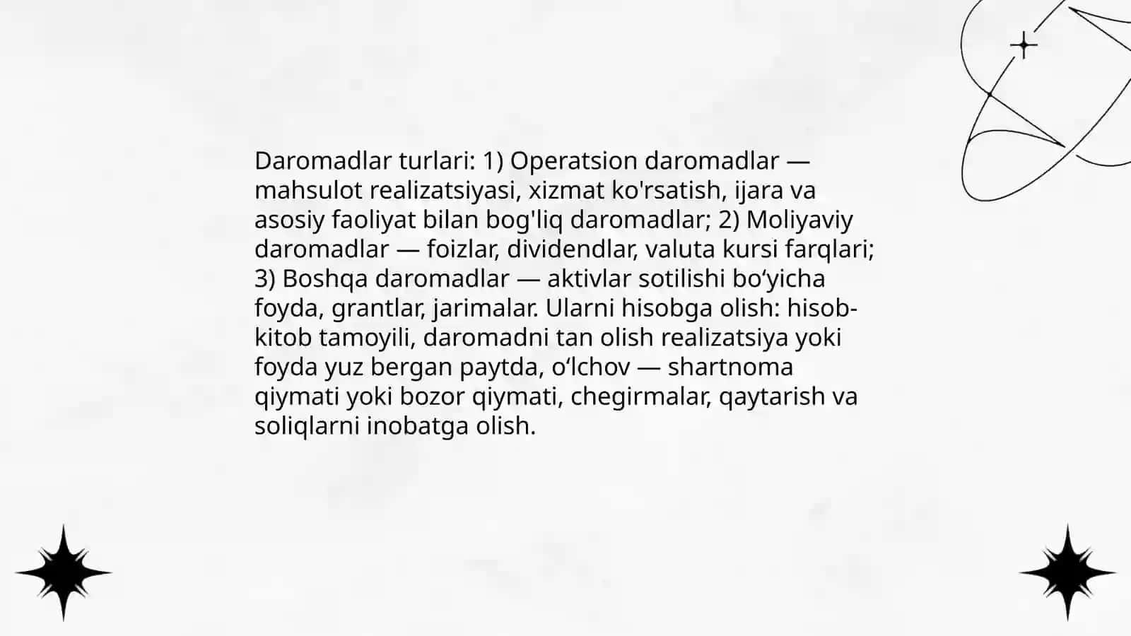 Moliyaviy natijalar hisobi 4
