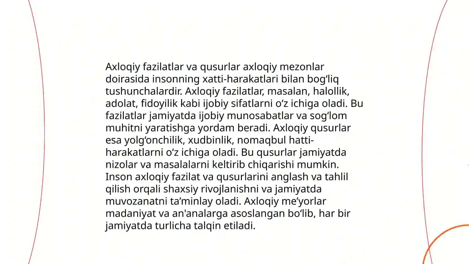 Aflotunning axloqiy ta'limoti: asosiy tamoyillar 4